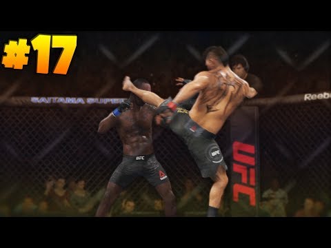 UFC 3 CAREER MODE - EP 17: SPECTACULAR KNOCKOUT!!! (UFC 3 1080P PS4 Gameplay Part 17)