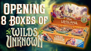Disney Lorcana Wilds Unknown Double Case Unboxing