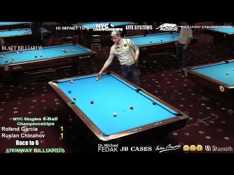 2019 NYC 8-Ball Championship - Roland Garcia vs Ruslan Chinahov