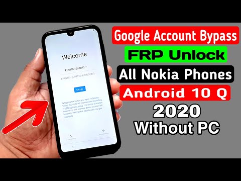 All Nokia ANDROID 10 Q FRP Unlock/ Google Account Bypass || 2020 (Without PC)
