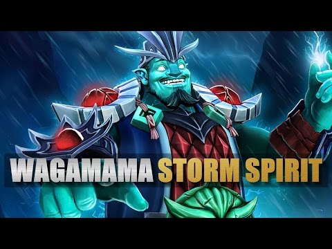 DOTA 2 - Waga Storm Spirit Gameplay