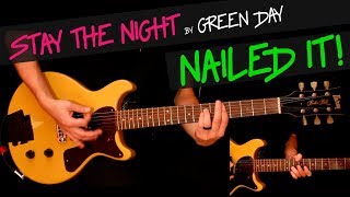Stay The Night - Green Day guitar cover by GV +chords