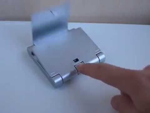 Opening an LCD calendar calculator