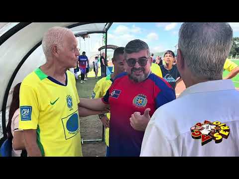 PREFEITO WILLIAM SOARES SE ENCONTRA COM A LENDA DO FUTEBOL ADEMIR DA GUIA