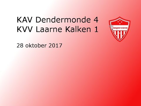 20171028 KAV Dendermonde  - KVV Laarne Kalken