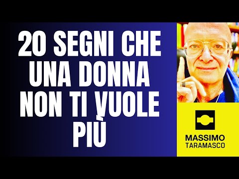 20 segni che una donna non ti vuole più
