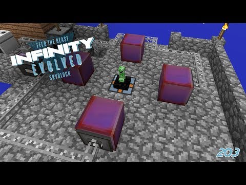Awakened Draconium automatisiert 🎓 FTB Infinity Evolved Skyblock #203