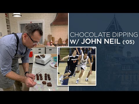 Virtual Chocolate Dipping with John Neil ('05)