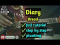 Diary by Bread guitar tutorial
