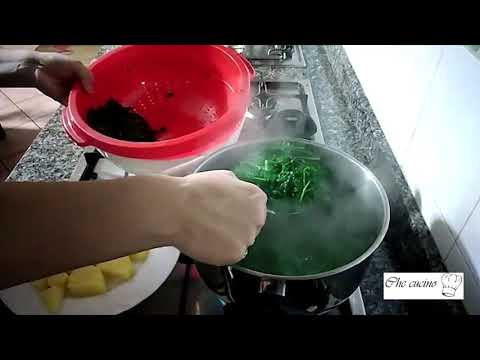 Che cucino, foglie e patate