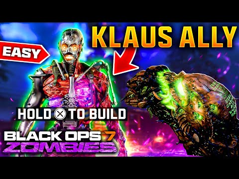 Ashes of the Damned FRIENDLY Klaus Easter Egg Guide! Black Ops 7 Zombies How to get Klaus Friendly