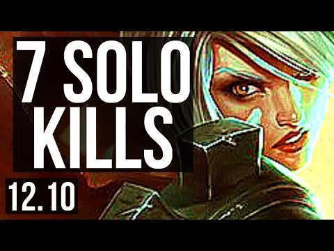 RIVEN vs LILLIA (TOP) | 7 solo kills, 500+ games, 1.0M mastery, 9/3/7 | NA Diamond | 12.10