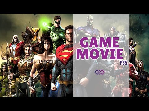 INJUSTICE GODS AMONG US - All Cutscenes The Movie [GAME MOVIE] 4K PS5 PS NOW