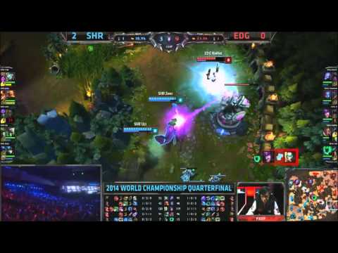 EDG takes down corn (EDG vs SHR Game 3)