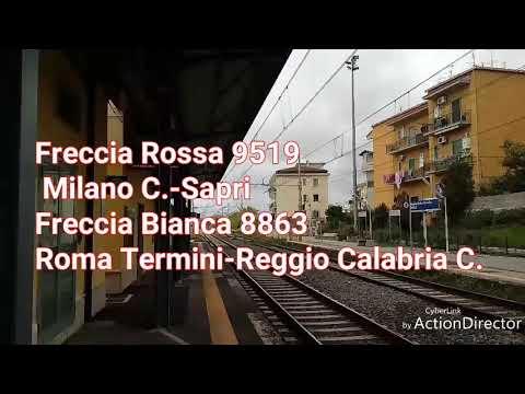 Freccia Rossa 9519 Milano Cen.-Sapri Freccia Bianca 8863 Roma Termini-Reggio Calabria C.