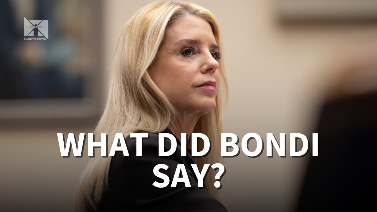 House releases Pam Bondi transcript: What she said about the Epstein files