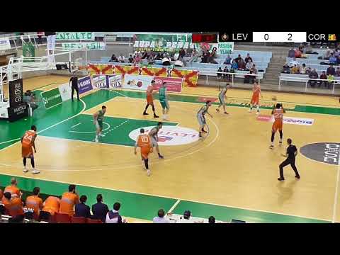 32ªj.LEVITEC HUESCA 82 LEYMA CORUÑA 63 LEB ORO 2017_18.