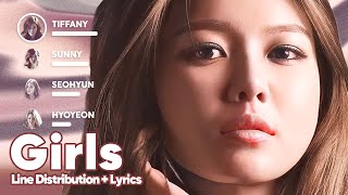 Download lagu Girls' Generation - Girls (Korean Version) (Line Distribution   Lyrics Karaoke) PATREON REQUESTED mp3