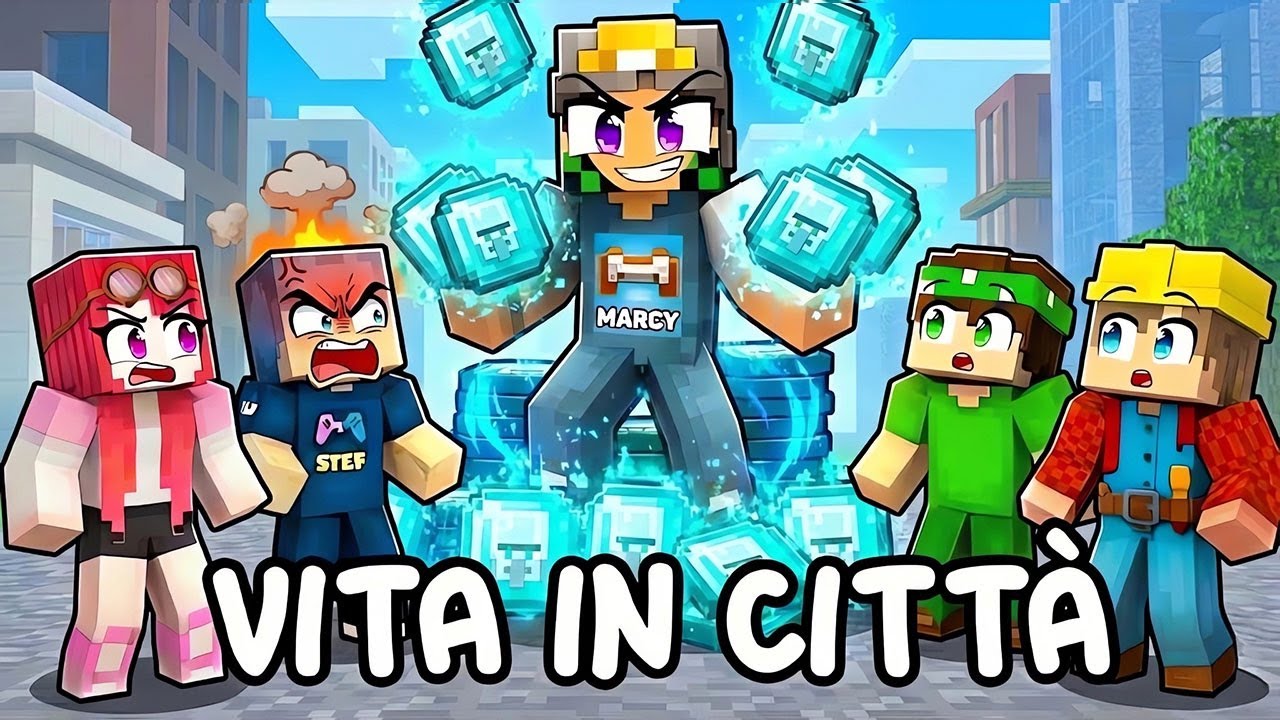VIDEO CONTRO STEF - LA PRIMA VERA MONETA DI DIAMANTI È MIA  - VITA IN CITTÀ 1 REMAKE #55