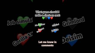 What game should i make a short on next🔥🔥🔥 #jobsimulator #deisim #gorillatag #grimlord #vr #job