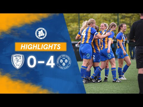 Burton Albion 0-4 Shrewsbury Town Women | Highlights 22/23