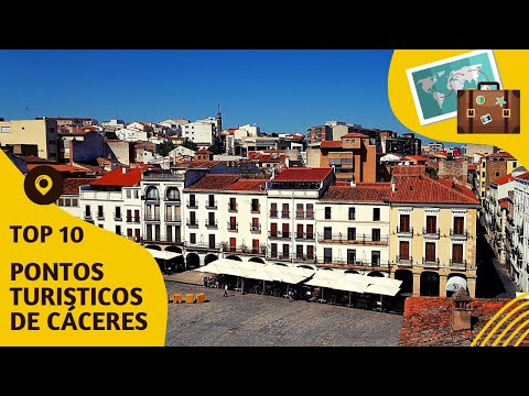 O que fazer em Cáceres: 10 pontos turisticos mais visitados! #espanha #viagem