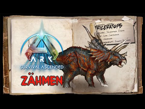 ARK Trike - Taming a Triceratops | German GUIDE