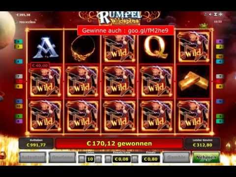 Rumpel Wildspins  Megawin  X4854 bei  80c Einsatz