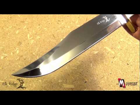 Reviewing My Elk Ridge full tang blade fixed knife.