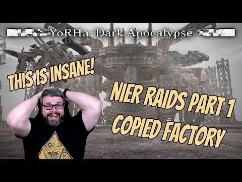 This Was Incredible! - Copied Factory - REACTION! | NieR Raids Part 1