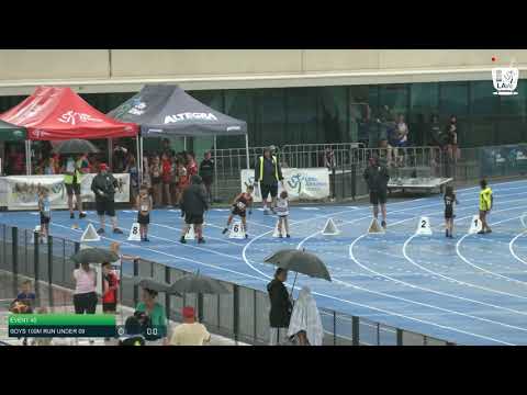 Boys Under 9 100m H9 - 2020 State Combined Events Championships // LAVicTV