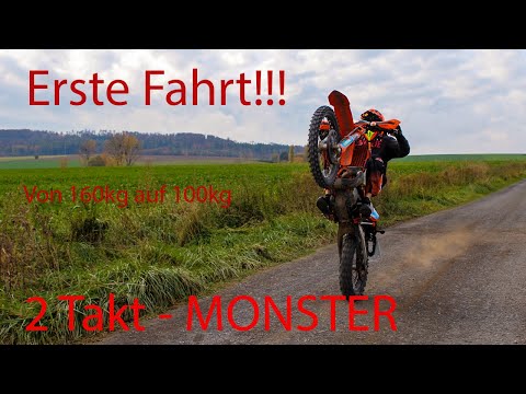 2-Takt Monster | Erste Runde mit der EXC | KTM EXC 300 TPI