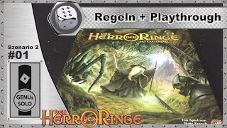 Der Herr der Ringe - Das Kartenspiel - S02E01 - Kampagnen- Playthrough - Regeln - deutsch