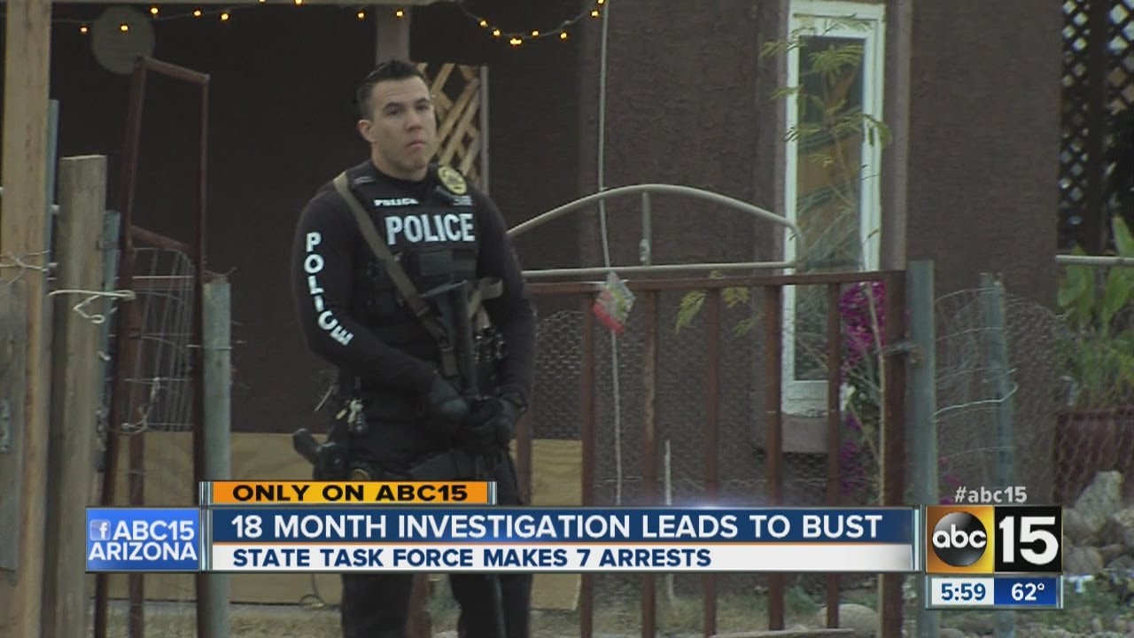 7 arrested in drug bust in El Mirage