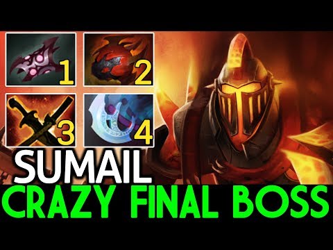 SUMAIL [Chaos Knight] Crazy Final Boss One Hit K.O 7.22 Dota 2