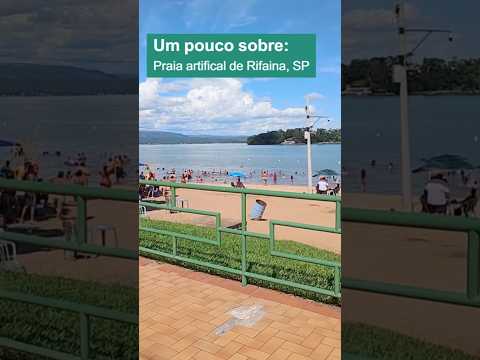 Prévia do passeio da praia artificial de Rifaina, SP - 08/03/2026 #Shorts #ForYou #Rifaina