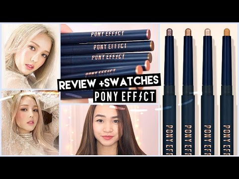PONY EFFECT⎪Essentials Collection♡Stay Put Eye Sticks Review +Swatches