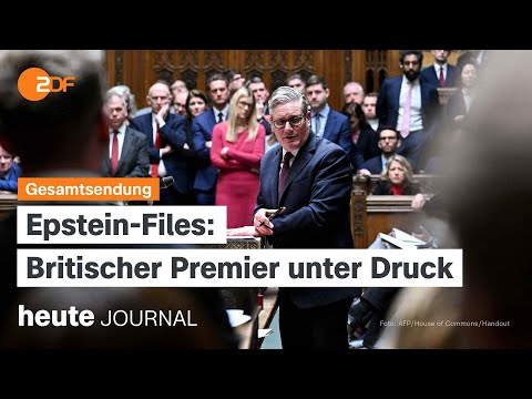 Video Thumbnail: heute journal vom 06.02.2026 Olympia in Italien, Epstein-Skandal, deutscher Export