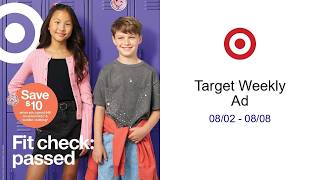 Target Weekly Ad 08/02 - 08/08
