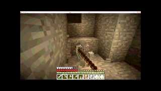 Let's Play some MineCraft  part 1: There's a pissed off Endermen up there