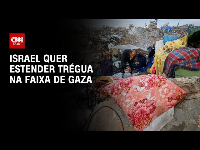 Israel quer estender trégua na Faixa de Gaza | CNN ARENA