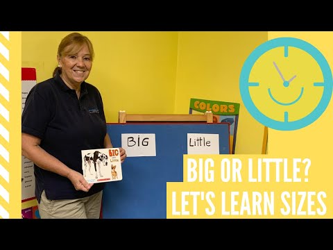 Big or Little - Let's Learn Sizes
