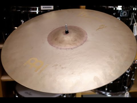 20” Meinl Byzance Vintage Sand Ride Cymbal - 2361g - VIDEO DEMO image 2