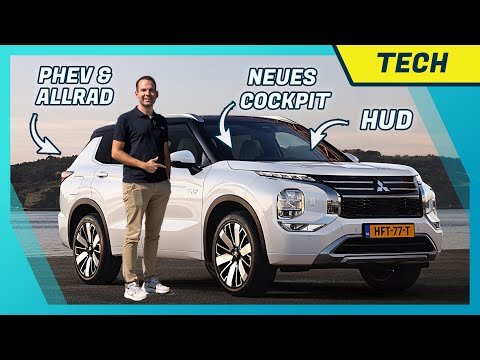 Mitsubishi Outlander 2025 | Technik im Test: Bedienung neues Cockpit | Head-up-Display | Assistenten