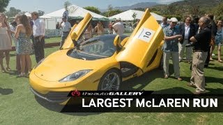 Worlds largest McLaren Run