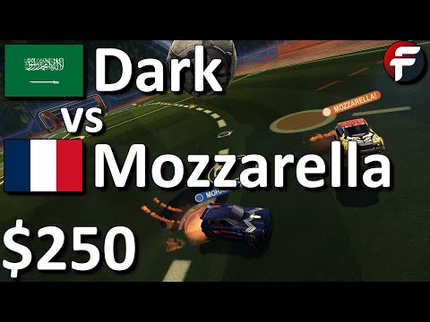 Dark vs Mozzarella | $250 Rocket League 1v1 Showmatch