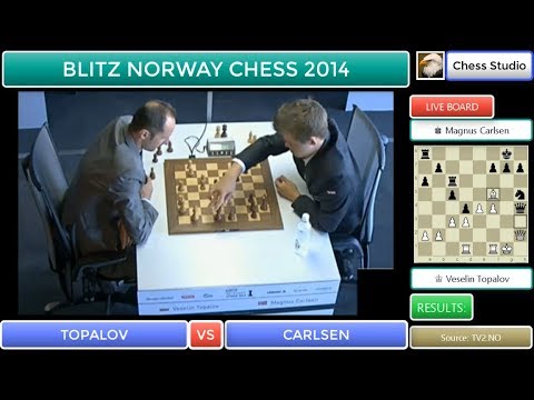 TOPALOV VS CARLSEN | BLITZ NORWAY CHESS 2014