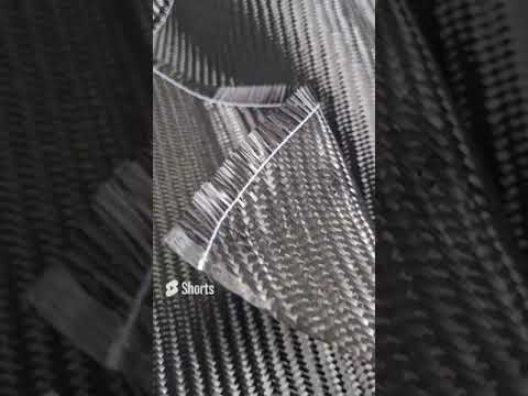 Black Carbon Fiber Fabric 280 GSM Twill