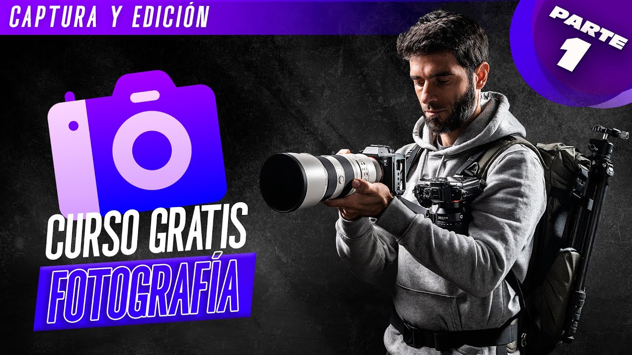 CURSO GRATIS de iniciación a la FOTOGRAFÍA | Parte 1