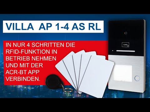 In 4 Schritten die RFID-Funktion aktivieren und mit der kostenlosen ACR-BT App verbinden - HHG